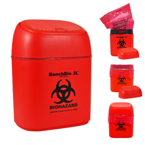 BenchBin™ Benchtop Biohazard Bin