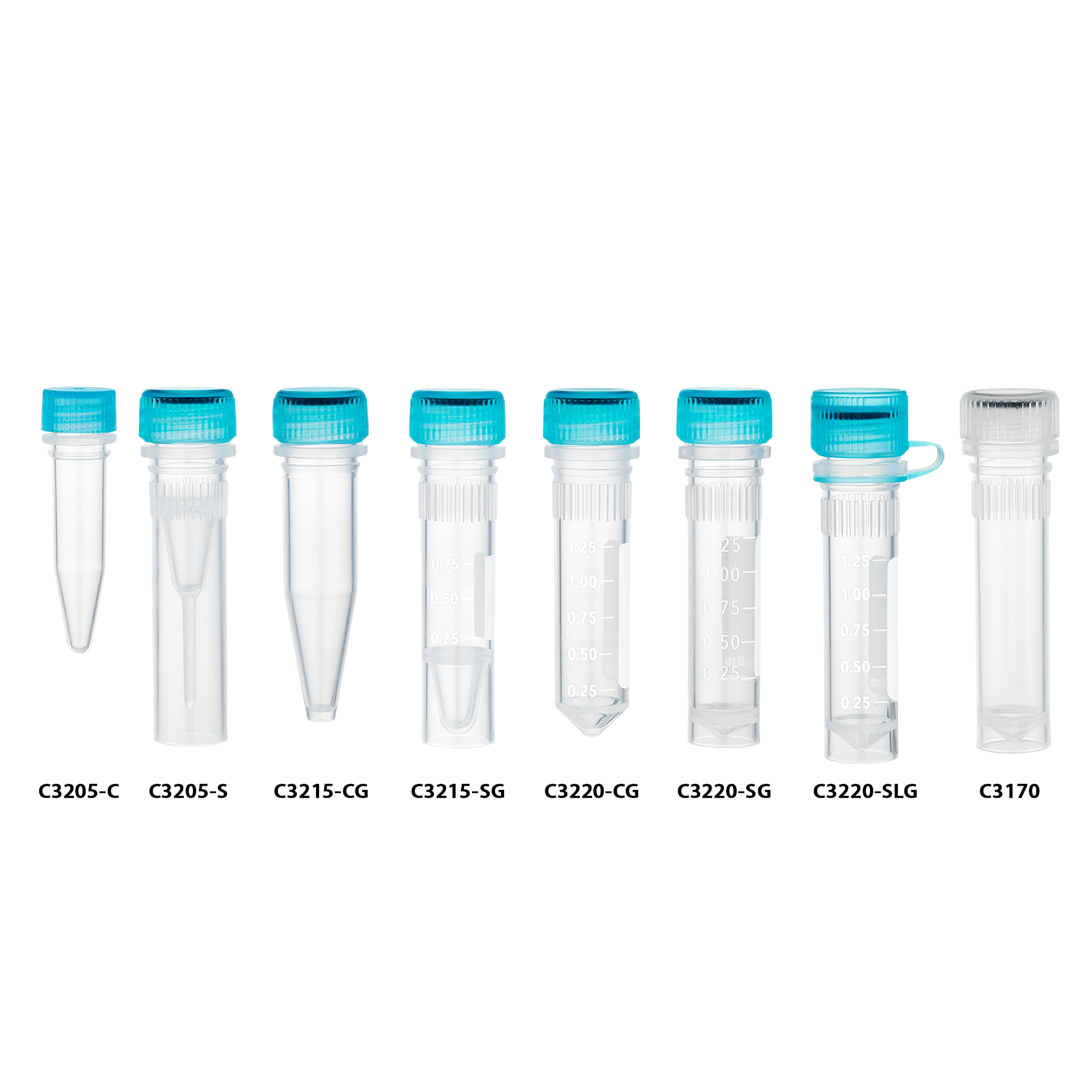 ClearSeal™ Screw Cap Microcentrifuge Tubes