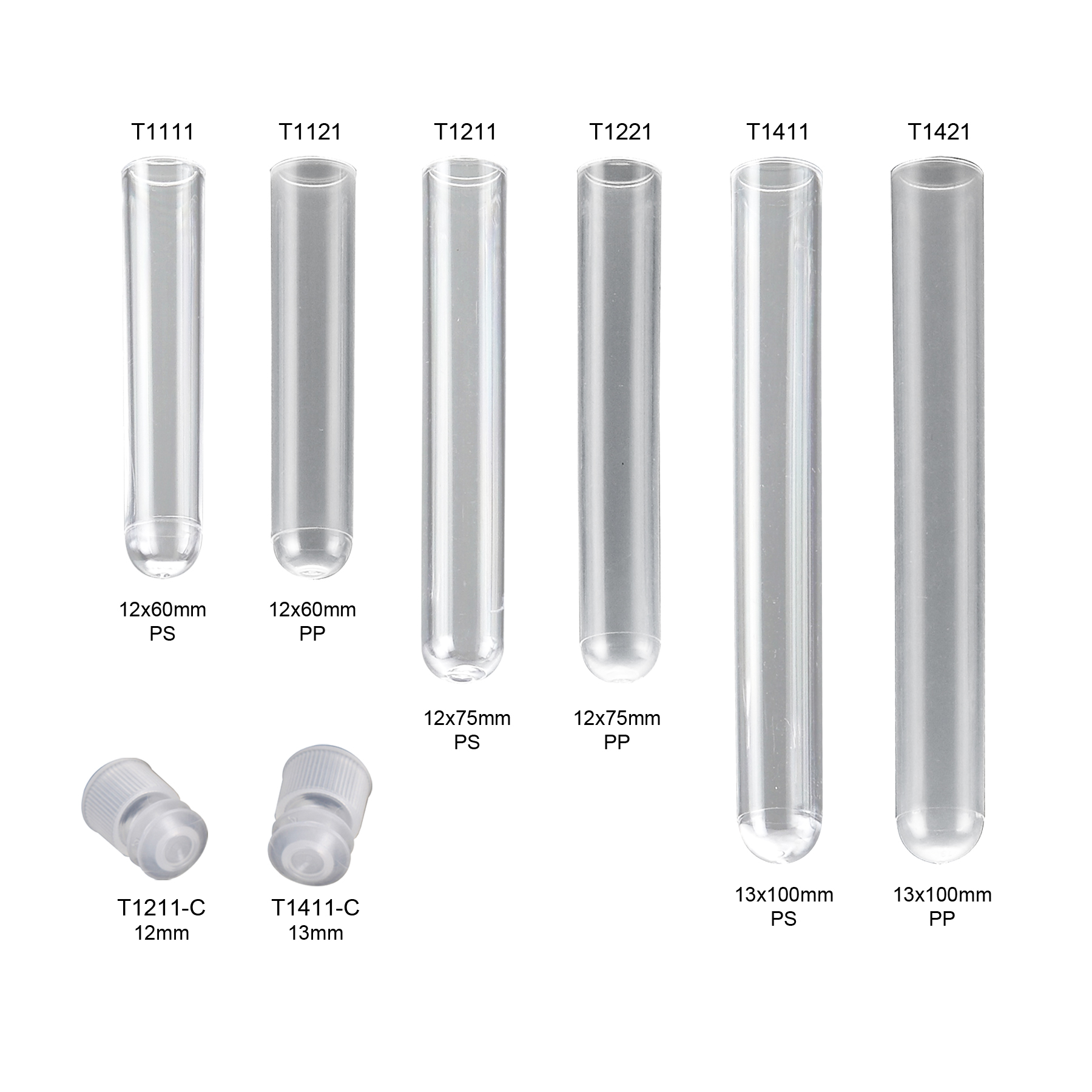 Disposable Test Tubes