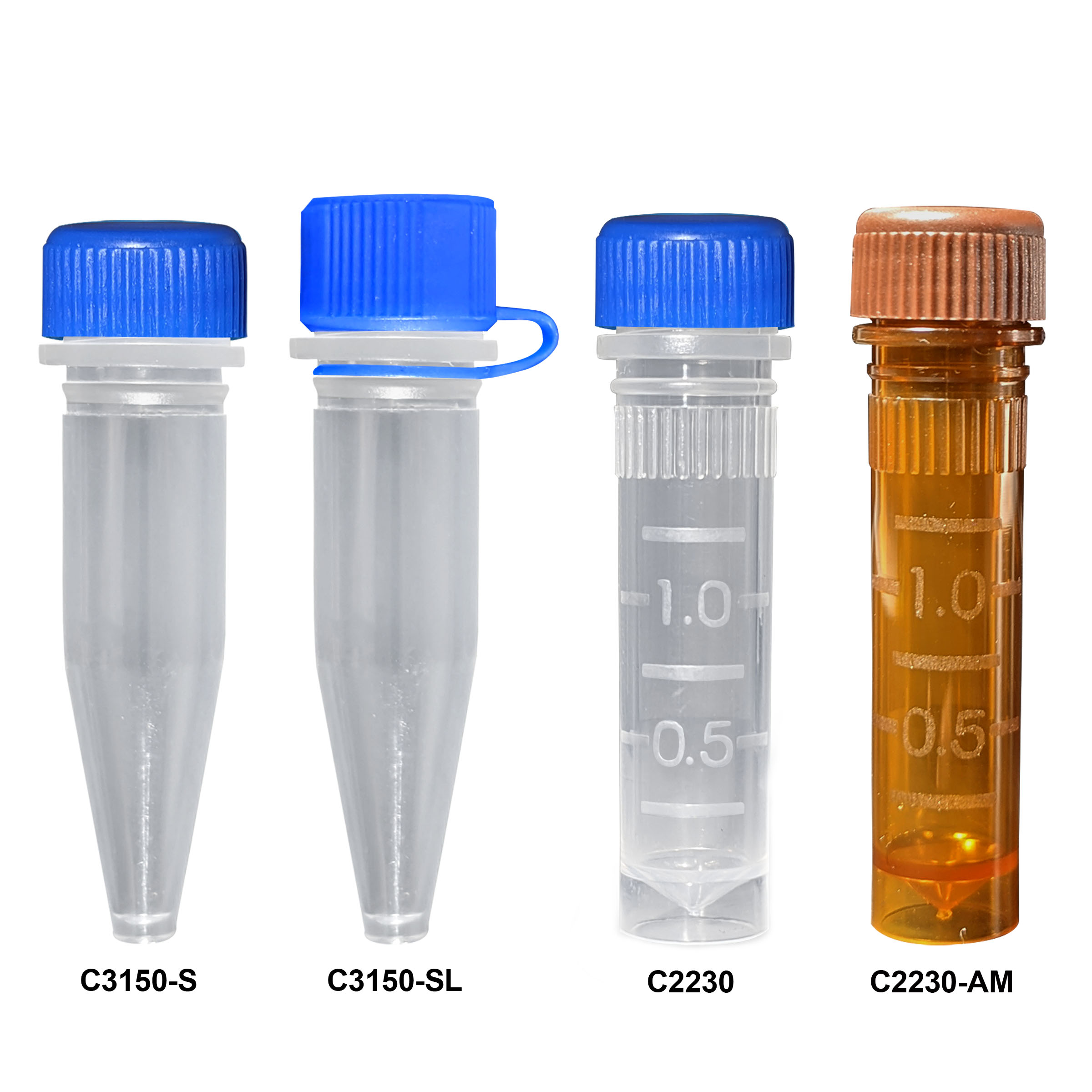 ScrewSeal™ Screw Cap Microcentrifuge Tubes
