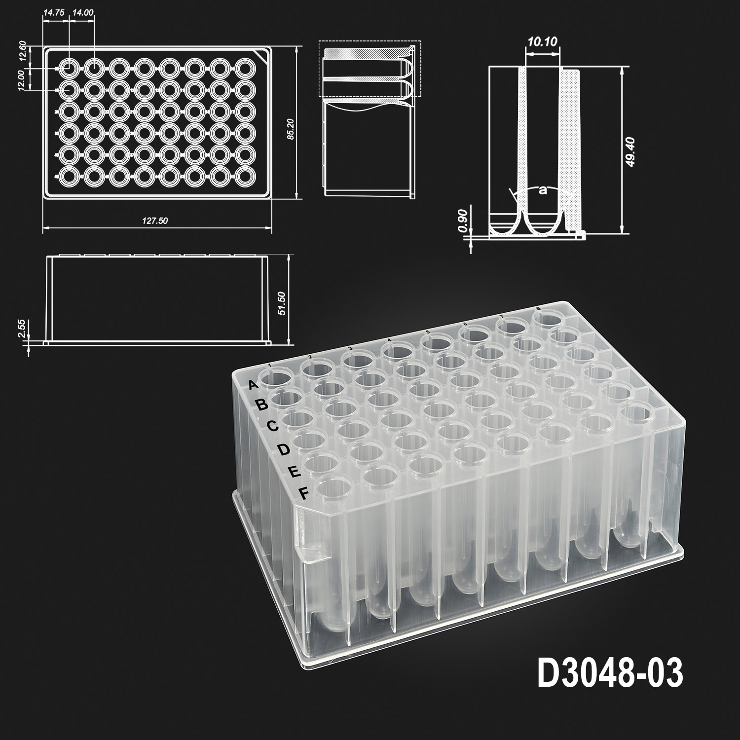 OptiWell™ Deep Well Plates (48) - Image 3