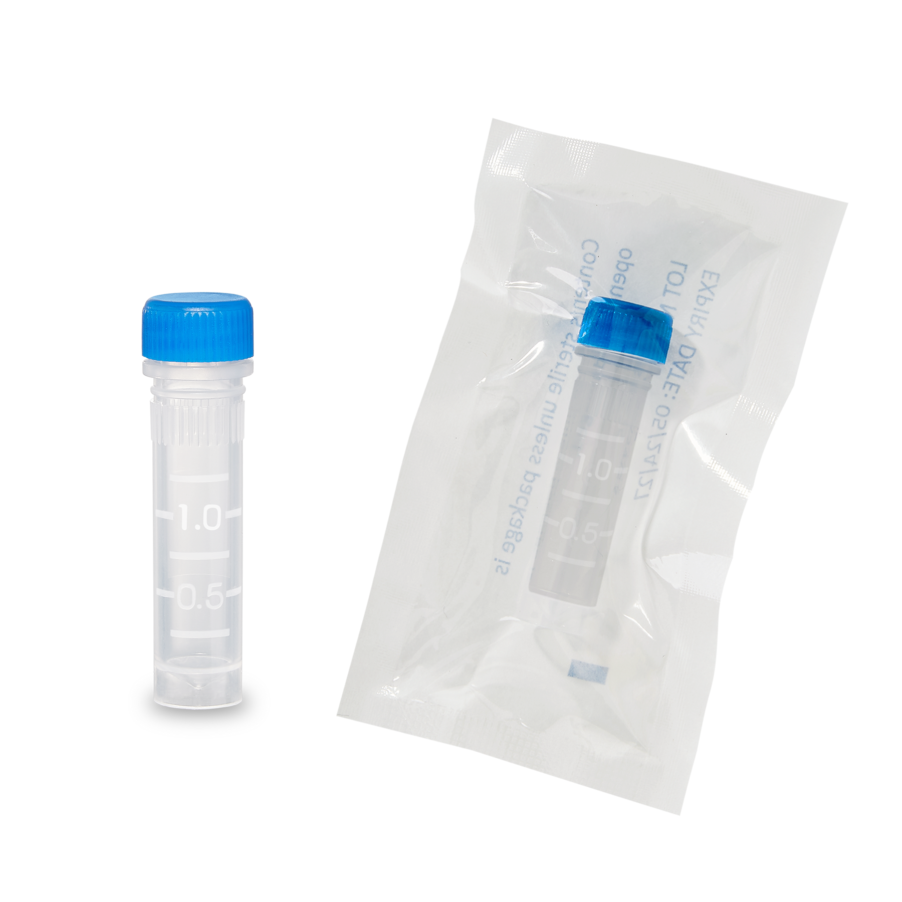 Screw Cap Microtube – 2mL, Sterile, Individually Wrapped